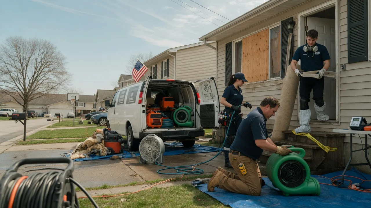 Water Damage Restoration in Parnell, IA near me